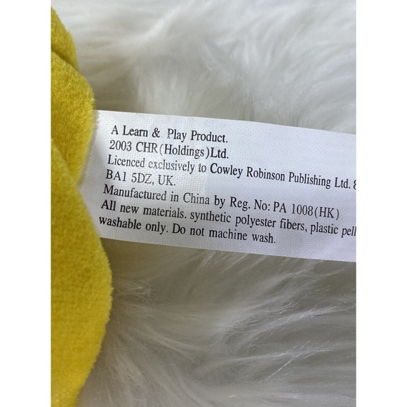 2003 Curious Duckling My Little Book of Colors Play & Learn Beanbag Plush Duck - Picture 5 of 9